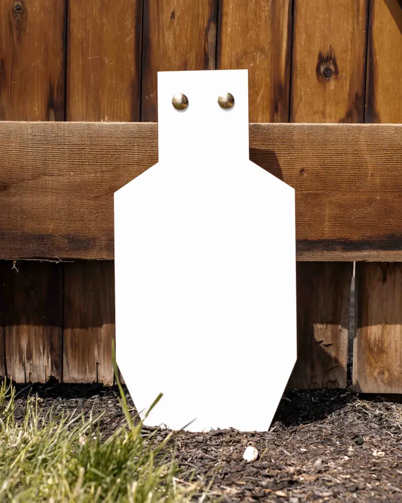 AR550 Rifle Target - C Zone Silhouette Plate | TA Targets
